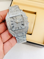 Ladies Stylish Stone Watch