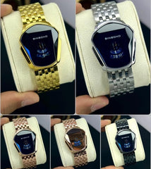 Stylish Mens Quartz Watch With Chain Strap Elegant Durable Quality Reliable Performance Timeless Design