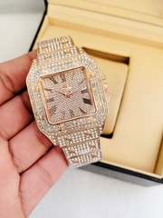 Ladies Stylish Stone Watch