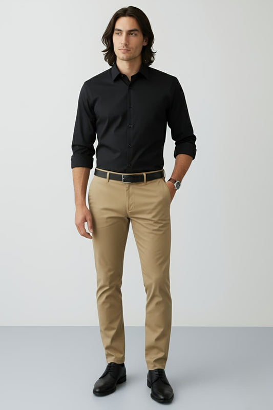 Khaki Premium Cotton Pant