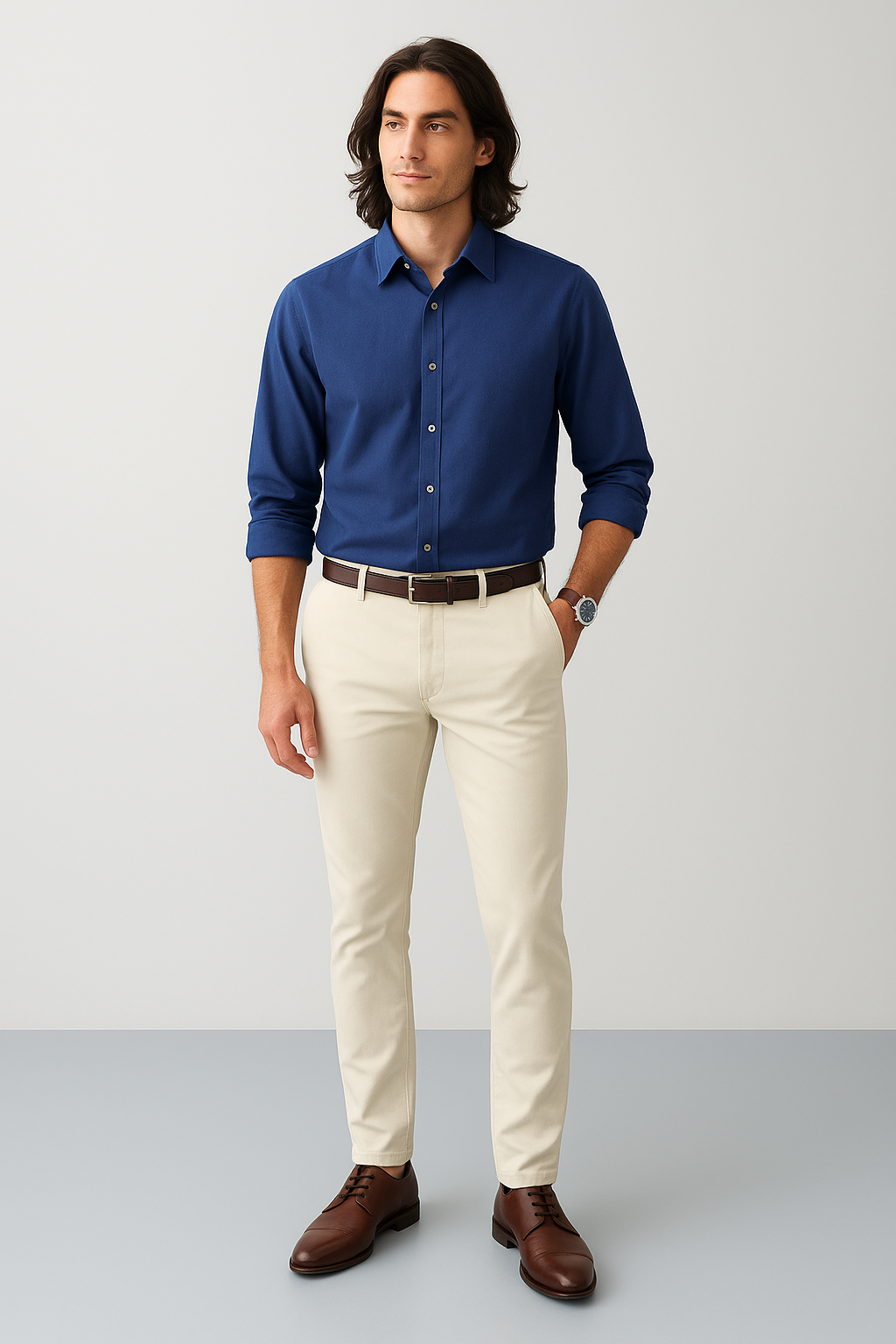 Creamish Premium Cotton Pant