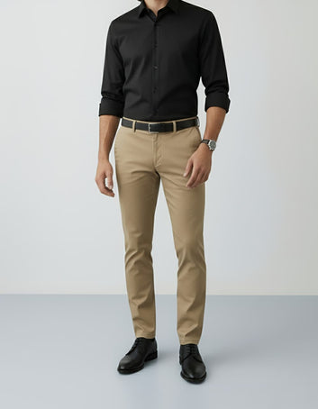 Khaki Premium Cotton Pant