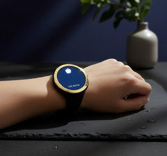 Pack Of 2 - Digital Round Stylish And Fashionable Wrist Smart Watch LED Band For Kids Date And Time Dial (Random Color)