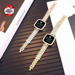 Chic Women’s Digital Display Watch With Elegant Bracelet Strap | Stylish Fashion Wristwatch For Daily Wear, Parties & Casual Outfits