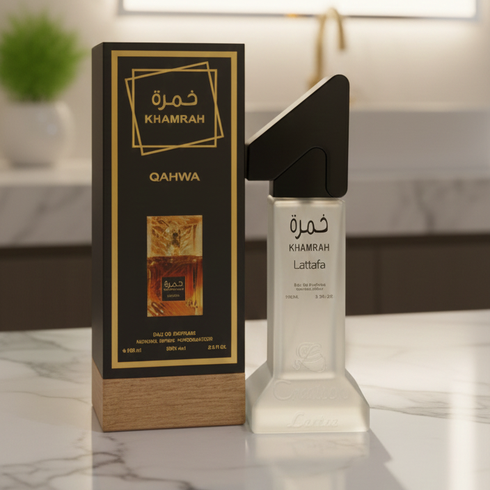 Khamrah By Lattafa Perfume | 100 Ml | Long‑Lasting Fragrance | 4 Hours Wear | Made In Pakistan